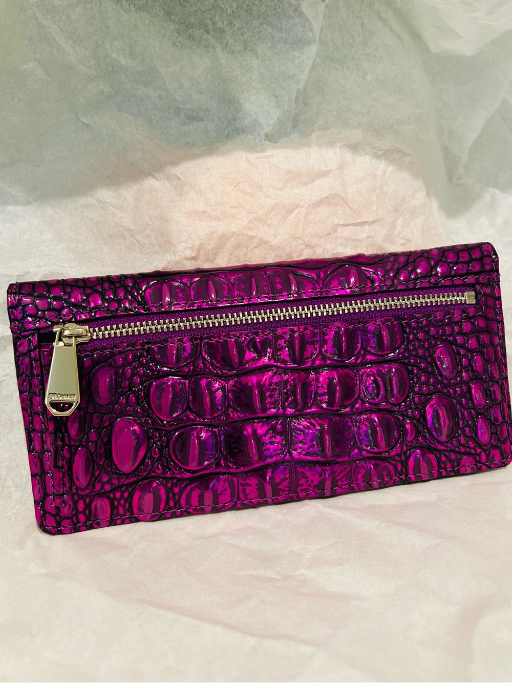 Brahmin Purple Potion Ady Wallet - Picture 2 of 8